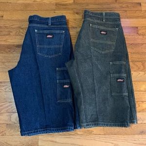 Dickies carpenter dungaree shorts size 36 (2pairs)